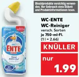 Kaufland WC-ENTE WC-Reiniger Angebot