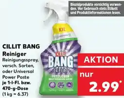 Kaufland CILLIT BANG Reiniger Angebot