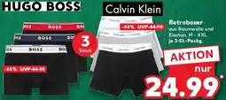 Kaufland HUGO BOSS/ Calvin Klein Retroboxer Angebot