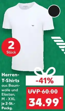 Kaufland Herren T-Shirts Angebot