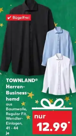 Kaufland TOWNLAND Herren Businesshemd Angebot
