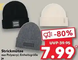 Kaufland bruno banani Strickmütze Angebot