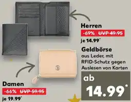 Kaufland bruno banani Geldbörse Angebot