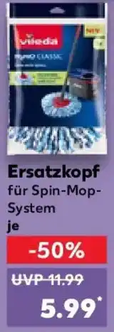 Kaufland Vileda Ersatzkopf Angebot