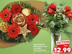 Kaufland Wochenstrauß Weihnachten oder Amaryllis Geschenkstrauß Angebot