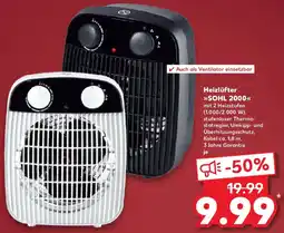 Kaufland Switch On Heizlüfter SOHL 2000 Angebot