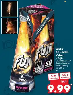 Kaufland WECO XXL-Gold Vulkan Fuji Angebot
