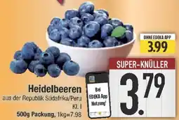 E-Center Heidelbeeren Angebot