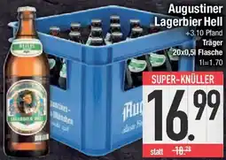 E-Center Augustiner Lagerbier Hell Angebot