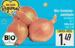 E-Center Bio-Gemüsezwiebeln Angebot