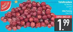 E-Center Gut & Günstig Tafeltrauben Angebot