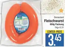 E-Center Donauland Fleischwurst Angebot