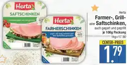 E-Center Herta Farmer-, Grill- oder Saftschinken Angebot