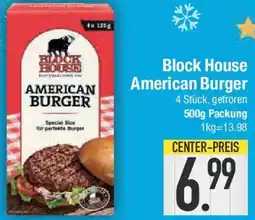 E-Center Block House American Burger Angebot