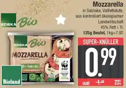 E-Center EDEKA Bio Mozzarella Angebot