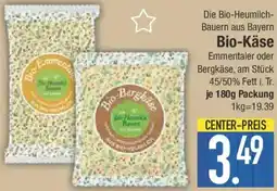 E-Center Bio-Käse Angebot