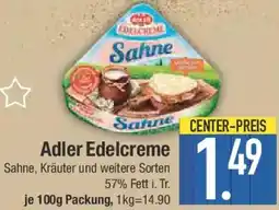 E-Center Adler Edelcreme Angebot