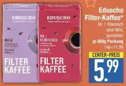 E-Center Eduscho Filter-Kaffee Angebot