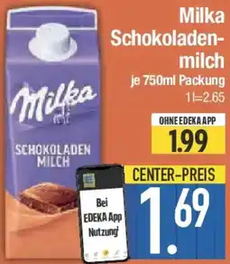 E-Center Milka Schokoladenmilch Angebot