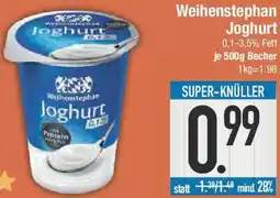 E-Center Weihenstephan Joghurt Angebot