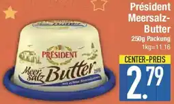 E-Center Président Meersalz Butter Angebot