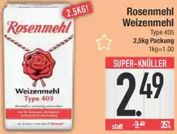 E-Center Rosenmehl Weizenmehl Angebot