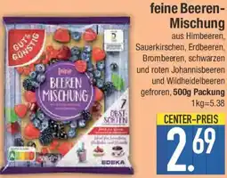 E-Center Gut & Günstig feine Beeren Mischung Angebot