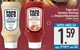 E-Center Papa Joe's Tomaten-Ketchup oder Original Mayonnaise Angebot