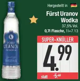 E-Center Fürst Uranov Wodka Angebot