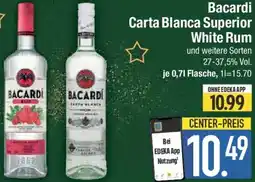 E-Center Bacardi Carta Blanca Superior White Rum Angebot