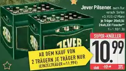 E-Center Jever Pilsener Angebot