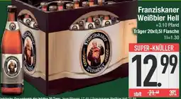 E-Center Franziskaner Weißbier Hell Angebot