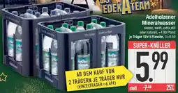 E-Center Adelholzener Mineralwasser Angebot