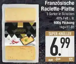 E-Center EDEKA GENUSSMOMENTE Französische Raclette-Platte Angebot