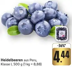 Edeka Neukauf Heidelbeeren Angebot