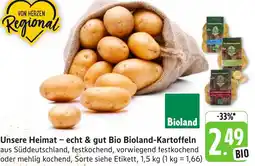 Edeka Neukauf Unsere Heimat - echt & gut Bio Bioland-Kartoffeln Angebot