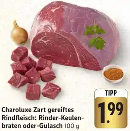 Edeka Neukauf Rinder-Keulenbraten oder Gulasch Angebot