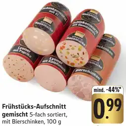Edeka Neukauf Frühstücks-Aufschnitt gemischt Angebot