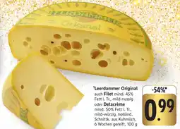 Edeka Neukauf Leerdammer Original auch Filet oder Delacrème Angebot