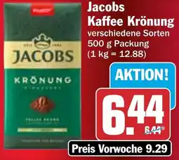 HIT Jacobs Kaffee Krönung Angebot