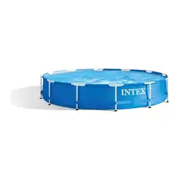 Netto Marken-Discount Intex Rundpool Metal Frame Ø366 x 76 cm Angebot