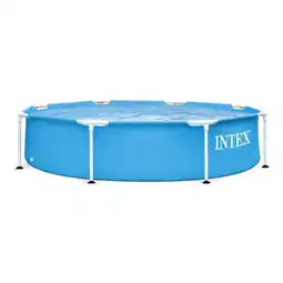 Netto Marken-Discount Intex Rundpool Metal Frame Ø 244 x 51 cm Angebot