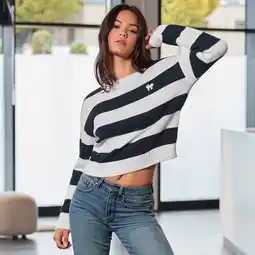 NKD Damen-Pullover mit Blockstreifen Angebot