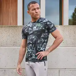 NKD Herren-Funktions-T-Shirt mit All-Over-Print Angebot