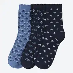 NKD Damen-Socken mit hohem Baumwollanteil, 3er-Pack Angebot