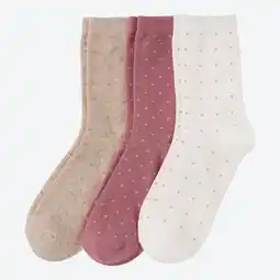 NKD Damen-Socken mit Glittereffekt, 3er-Pack Angebot