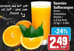 HIT Spanien Saftorangen Angebot
