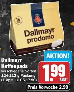 HIT Dallmayr Kaffeepads Angebot