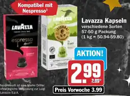 HIT Lavazza Kapseln Angebot