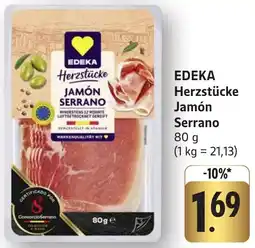 Edeka Neukauf EDEKA Herzstücke Jamón Serrano Angebot